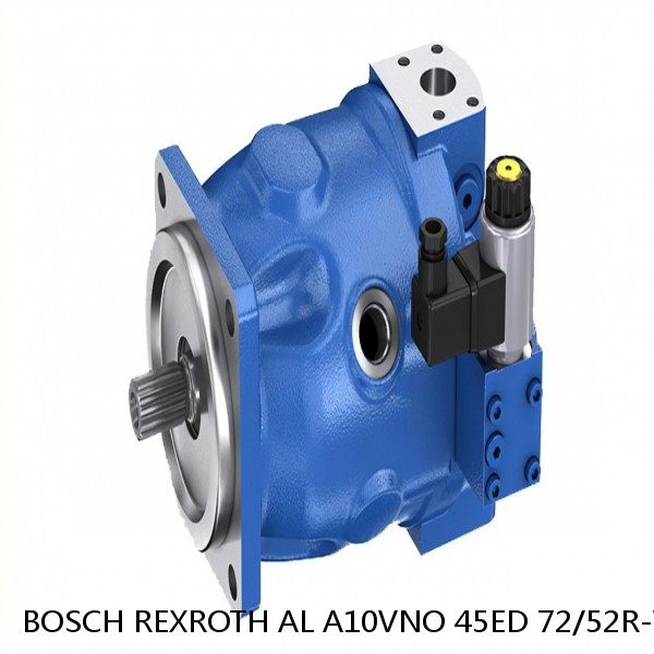 AL A10VNO 45ED 72/52R-VSC12N00H -SO607 BOSCH REXROTH A10VNO Axial Piston Pumps