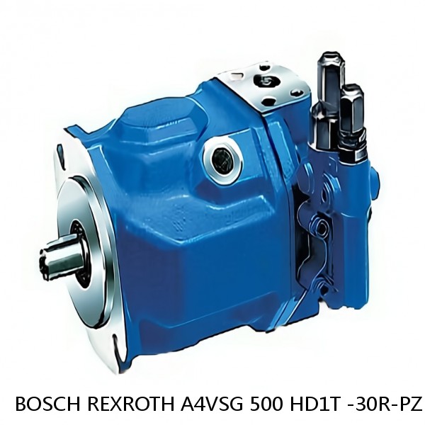 A4VSG 500 HD1T -30R-PZH10K689N BOSCH REXROTH A4VSG Axial Piston Variable Pump