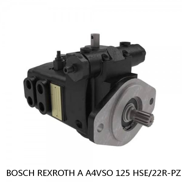 A A4VSO 125 HSE/22R-PZB13K99 BOSCH REXROTH A4VSO Variable Displacement Pumps