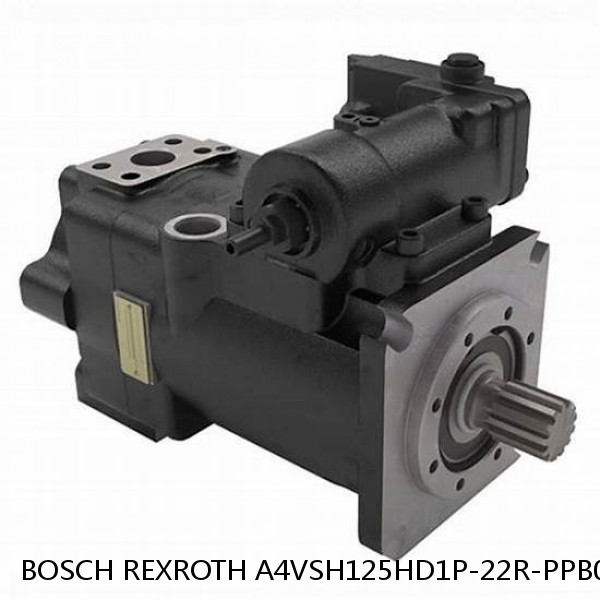 A4VSH125HD1P-22R-PPB02N000N BOSCH REXROTH A4VSO Variable Displacement Pumps