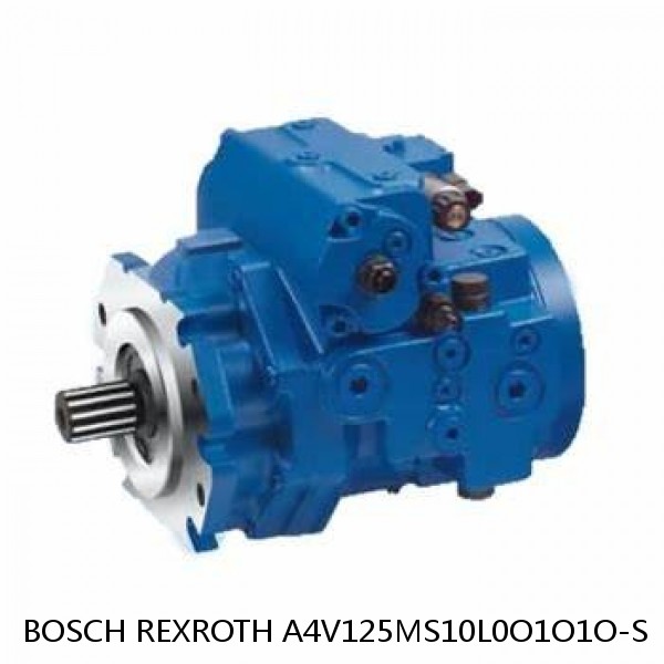 A4V125MS10L0O1O1O-S BOSCH REXROTH A4V Variable Pumps