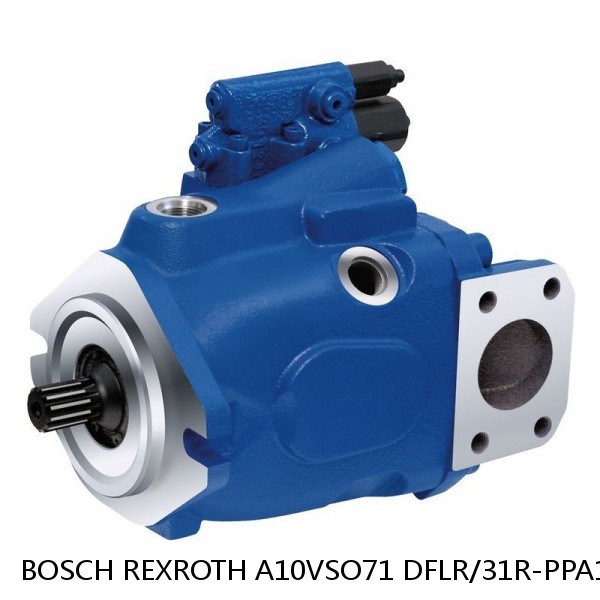 A10VSO71 DFLR/31R-PPA12N BOSCH REXROTH A10VSO Variable Displacement Pumps
