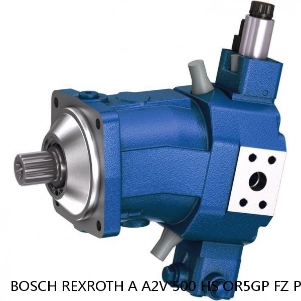 A A2V 500 HS OR5GP FZ POTI BOSCH REXROTH A2V Variable Displacement Pumps