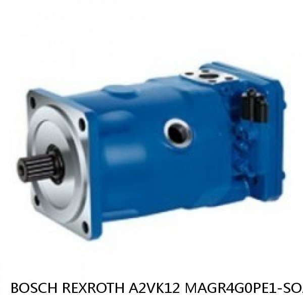 A2VK12 MAGR4G0PE1-SO2 BOSCH REXROTH A2VK Variable Displacement Pumps