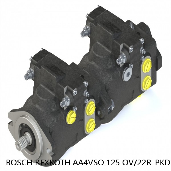 AA4VSO 125 OV/22R-PKD63K02 BOSCH REXROTH A4VSO Variable Displacement Pumps