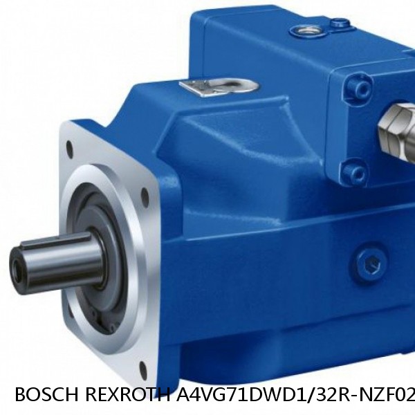 A4VG71DWD1/32R-NZF02F001F-S BOSCH REXROTH A4VG Variable Displacement Pumps