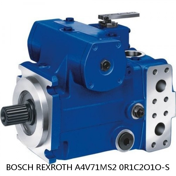 A4V71MS2 0R1C2O1O-S BOSCH REXROTH A4V Variable Pumps