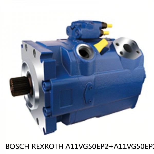 A11VG50EP2+A11VG50EP2 *G* BOSCH REXROTH A11VG Hydraulic Pumps #1 small image
