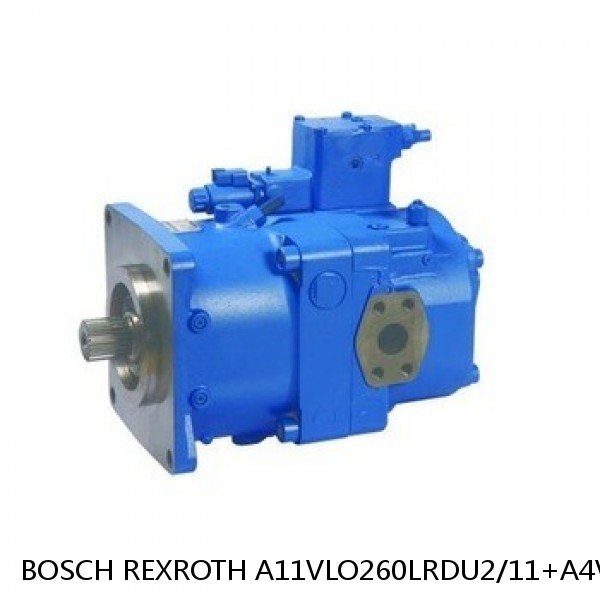 A11VLO260LRDU2/11+A4VG180EP2+A4VG18 BOSCH REXROTH A11VLO Axial Piston Variable Pump #1 small image