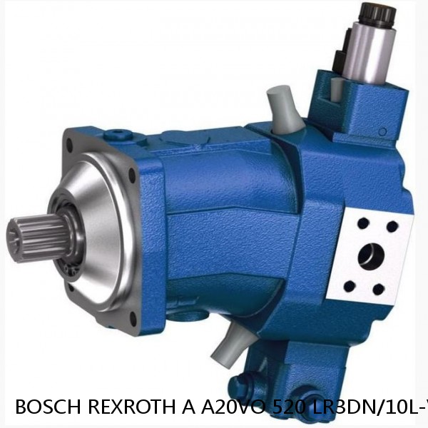 A A20VO 520 LR3DN/10L-VZH26K00-S1858 BOSCH REXROTH A20VO Hydraulic axial piston pump