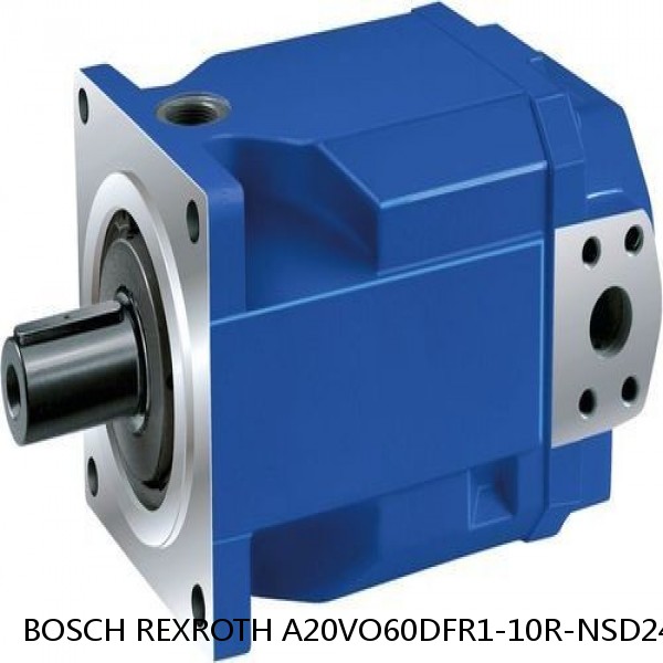 A20VO60DFR1-10R-NSD24K01-SO2 BOSCH REXROTH A20VO Hydraulic axial piston pump #1 image