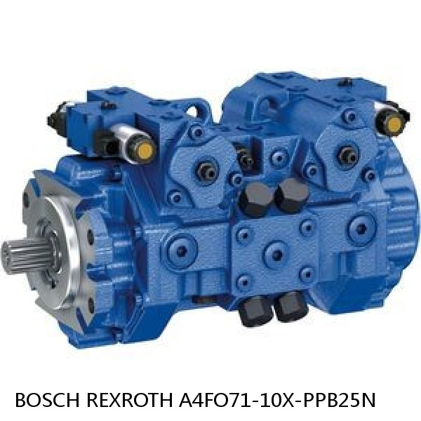 A4FO71-10X-PPB25N BOSCH REXROTH A4FO Fixed Displacement Pumps #1 image
