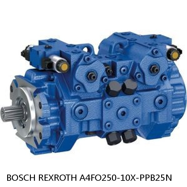 A4FO250-10X-PPB25N BOSCH REXROTH A4FO Fixed Displacement Pumps #1 image