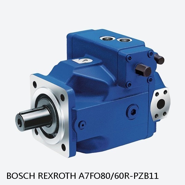 A7FO80/60R-PZB11 BOSCH REXROTH A7FO Axial Piston Motor Fixed Displacement Bent Axis Pump #1 image