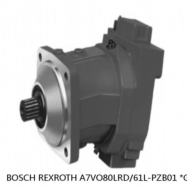 A7VO80LRD/61L-PZB01 *G* BOSCH REXROTH A7VO Variable Displacement Pumps #1 image