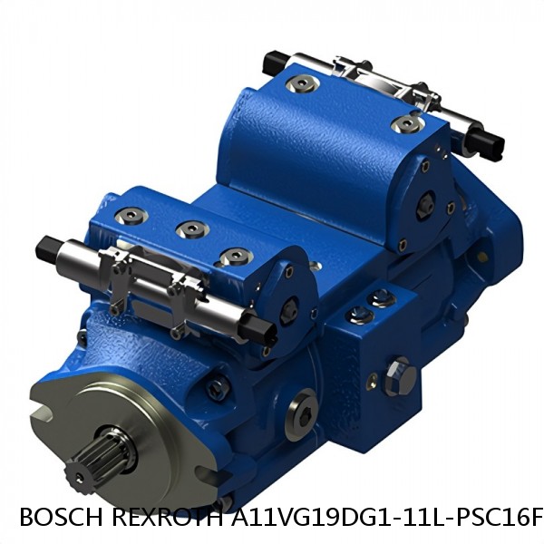 A11VG19DG1-11L-PSC16F011S BOSCH REXROTH A11VG Hydraulic Pumps #1 image